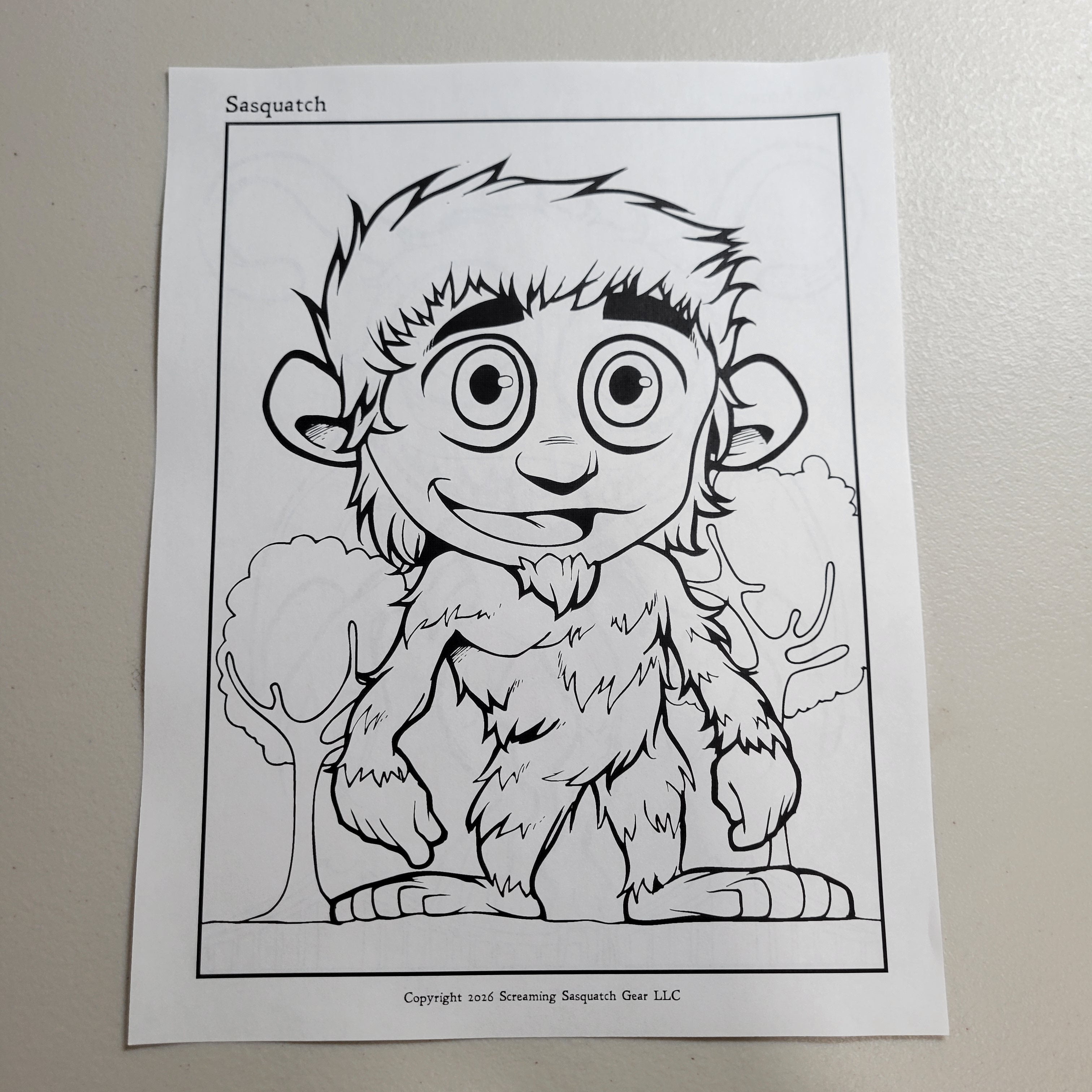 Coloring_Book_Sasquatch