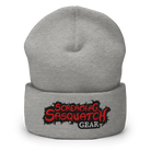 Screaming Sasquatch Beanie Heather Grey