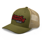 Screaming Sasquatch Hat Moss and Khaki Side