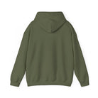 Screaming Sasquatch Hoodie Logo Olive Back2