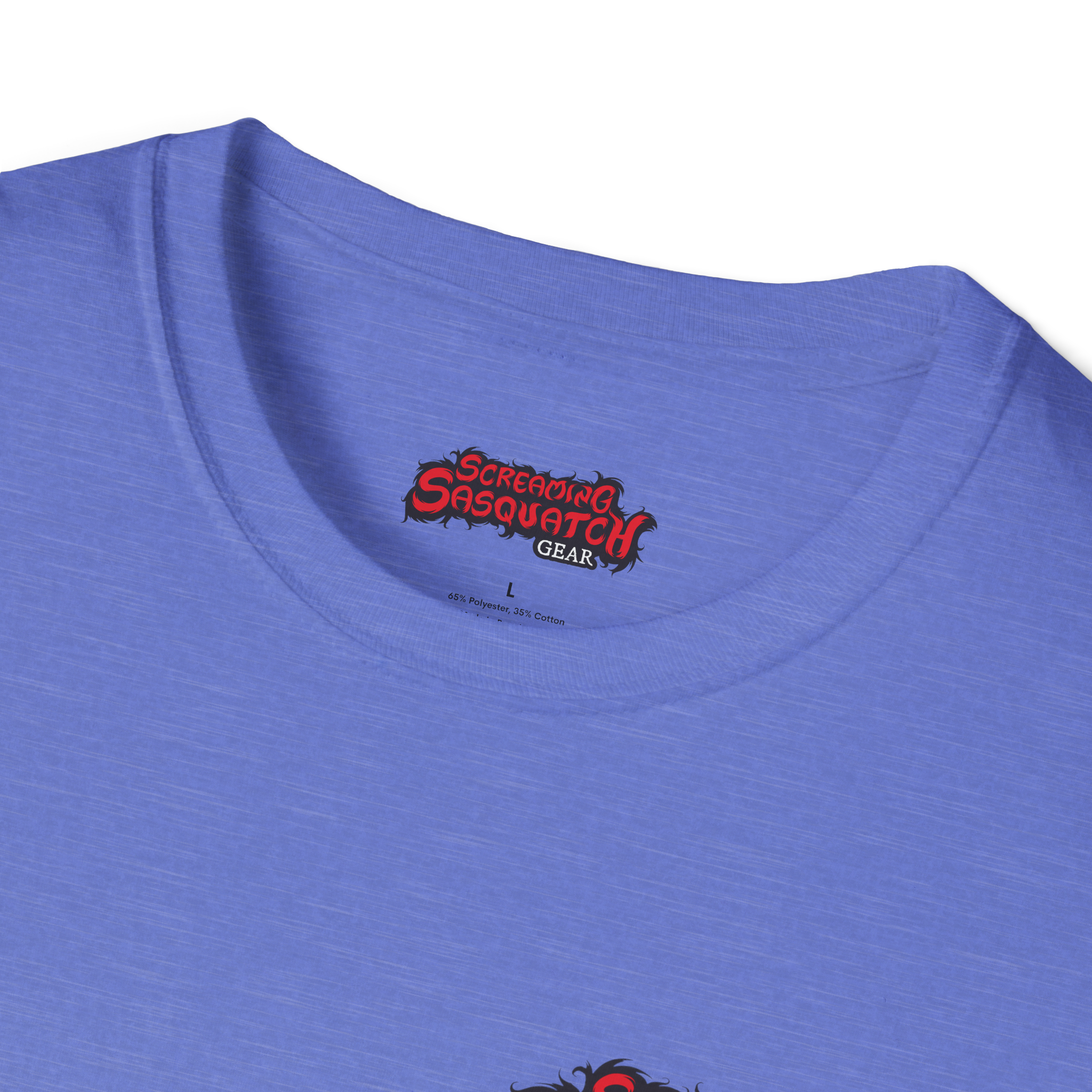Screaming_Sasquatch_T-Shirt_Depths_Unleashed_Heather_Royal_Tag