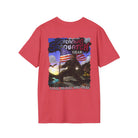 Screaming Sasquatch T-Shirt Loud Proud Red Back