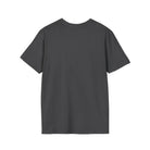 Screaming Sasquatch T-Shirt Swirling Mascot Grey Back