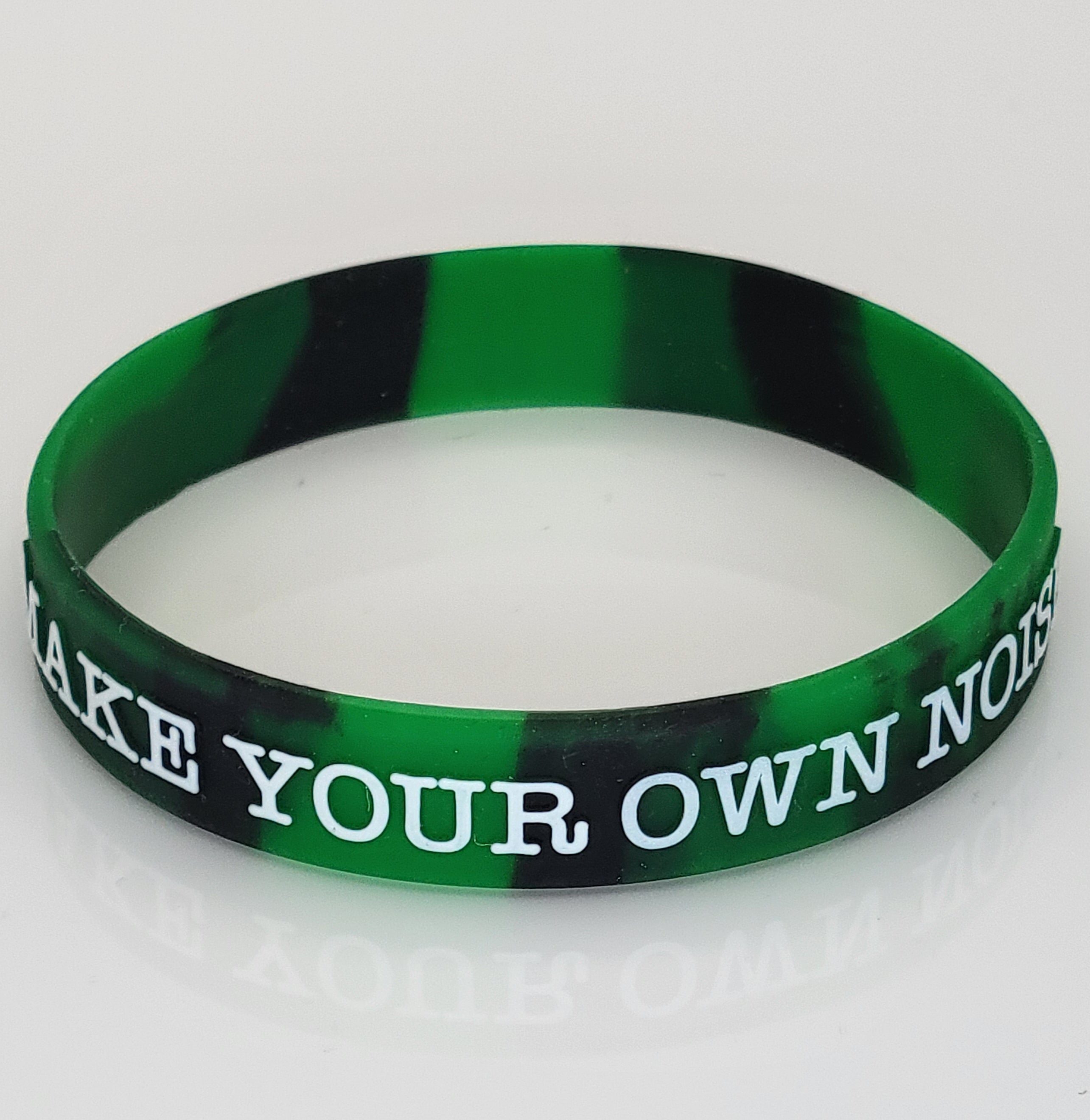 Screaming Sasquatch Wristband Green Center