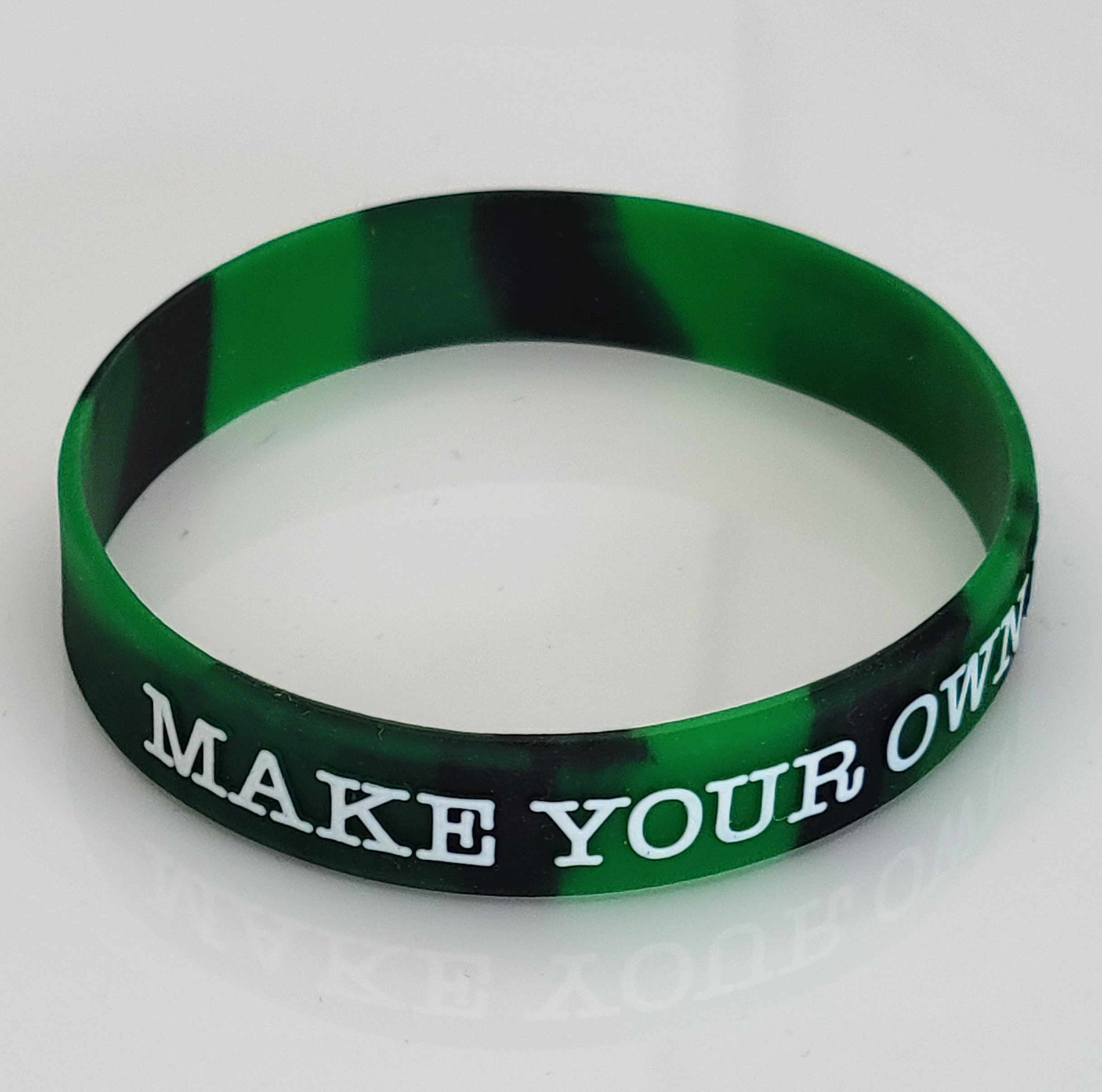 Screaming Sasquatch Wristband Green Left