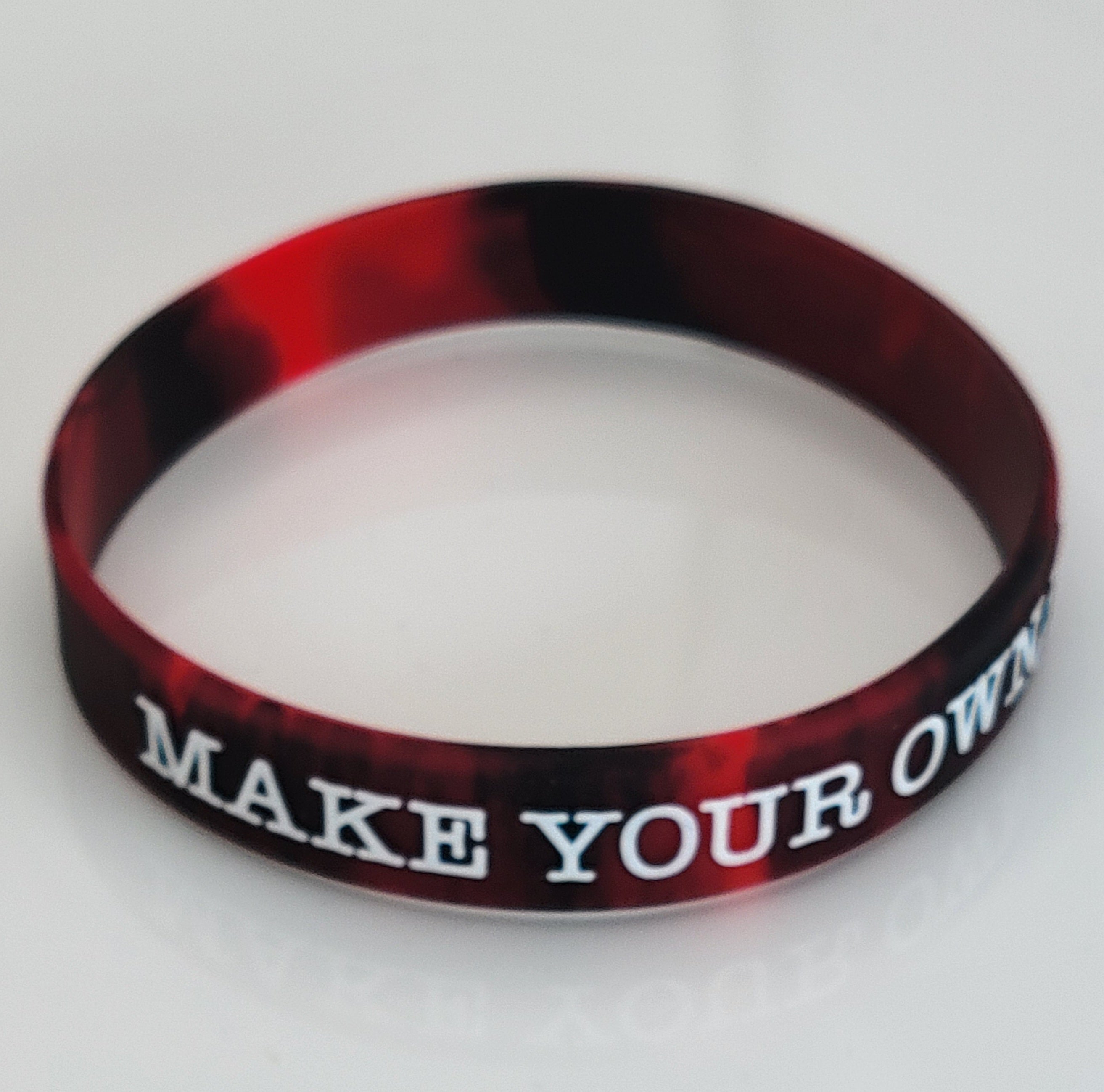 Screaming Sasquatch Wristband Red Left