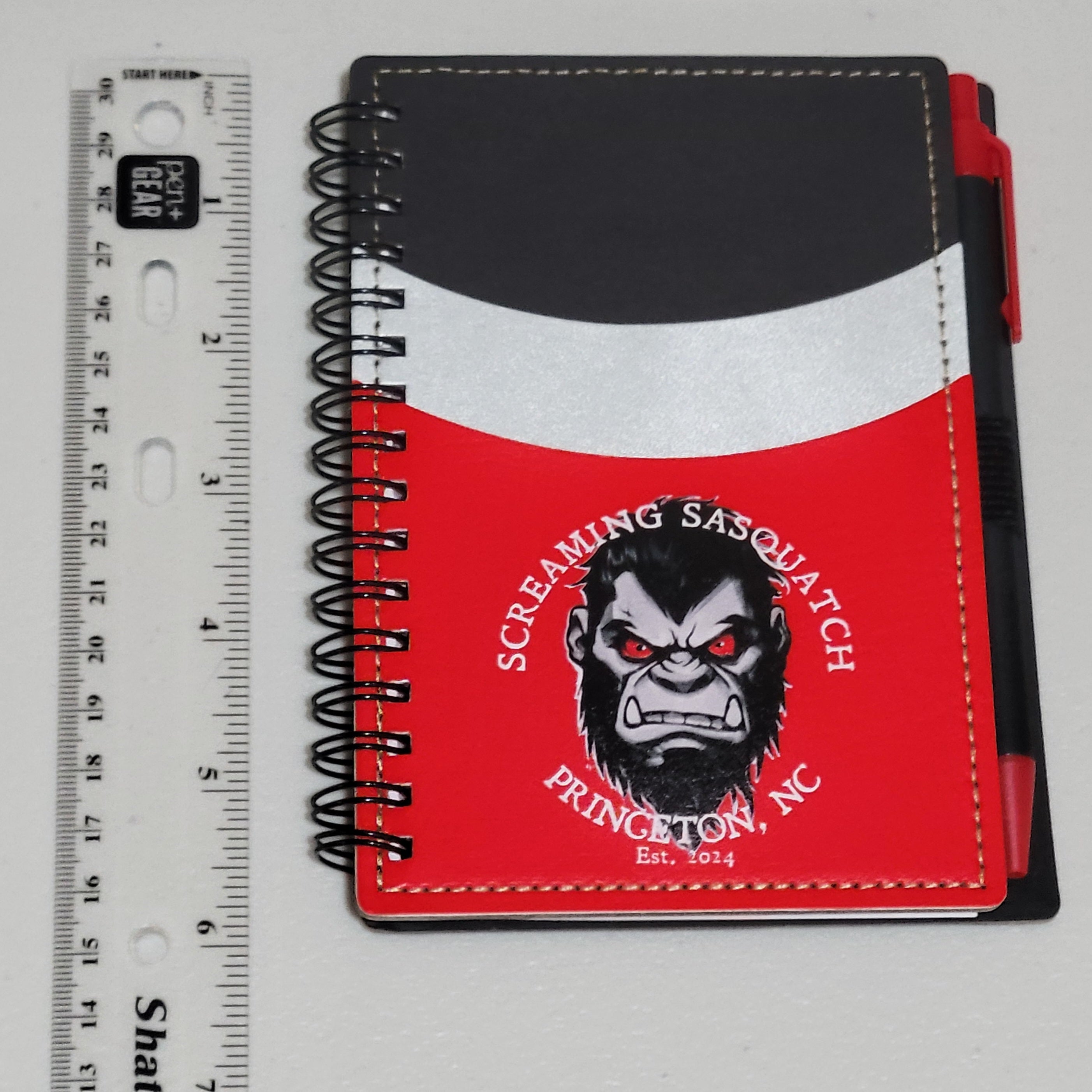 Screaming_Sasquatch_2024_Journal_w_Ruler