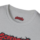 Screaming Sasquatch T-Shirt Logo Grey Tag