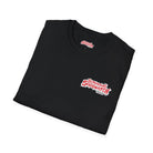 Screaming Sasquatch T-Shirt Make Your Own Noise Black Folded