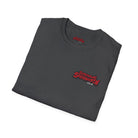 Screaming Sasquatch T-Shirt Make Your Own Noise Grey Folded